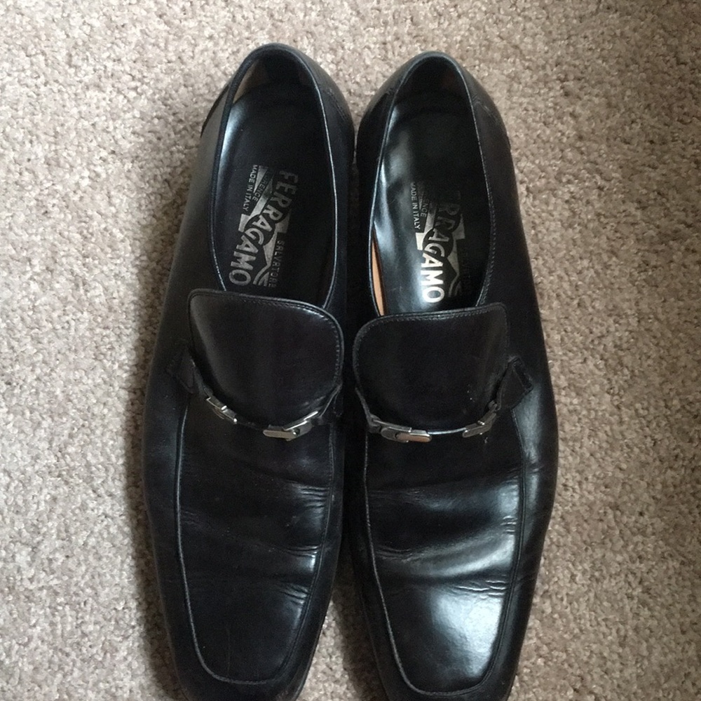 Salvatore Ferragamo dress loafers, size 10